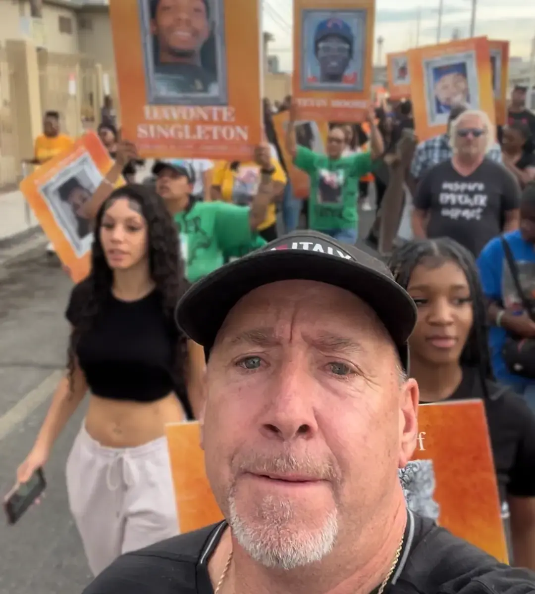 leading protests